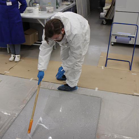 Семинар-практикум по защитным полимерным покрытиям пола и спортивным полимерным покрытиям